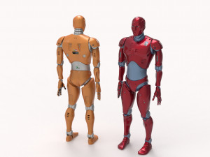 robot cyborg 3D Model