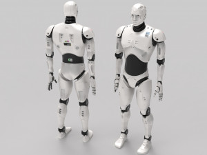robot cyborg 3D Model