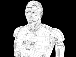 robot cyborg 3D Model
