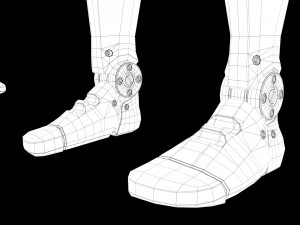 robot cyborg 3D Model