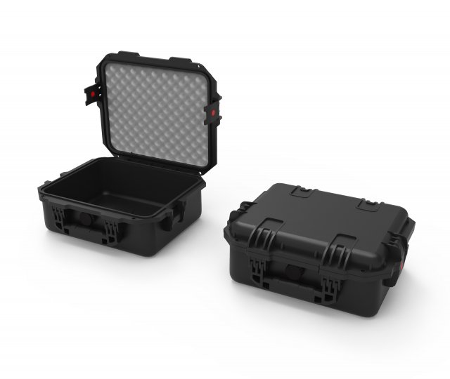 Box small -Military Case 207 3D 模型 .c4d .max .obj .3ds .fbx .stl .blend 