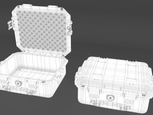 Box small -Military Case 207 3D 模型