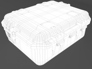Box small -Military Case 207 3D 模型