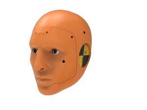 Crash Test Dummy Robot Android 2022 vs hand 3D Model