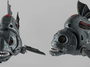 Piranha robot 3D Model