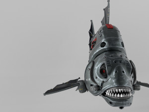 Piranha robot 3D 모델