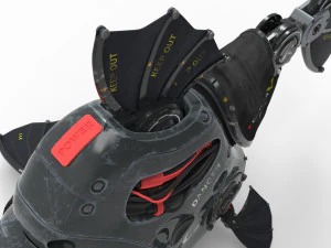 Piranha robot 3D Model