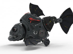 Piranha robot 3D Model