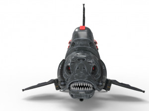 Piranha robot 3D 모델