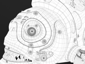 Piranha robot 3D Model