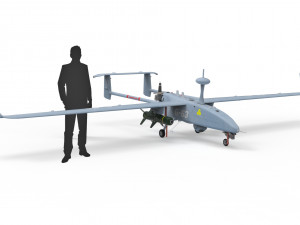 UAV military aircraft drone 3D Model
