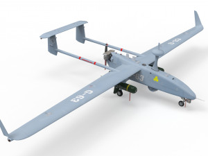 UAV military aircraft drone 3D Model