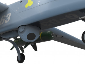 UAV military aircraft drone 3D Model