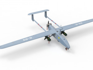 UAV military aircraft drone 3D Model