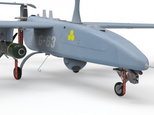 UAV military aircraft drone 3D Model