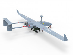 UAV military aircraft drone 3D Model