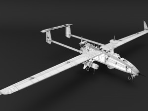 UAV military aircraft drone 3D Model