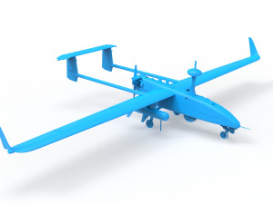 UAV military aircraft drone 3D Model