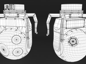 UAV military aircraft drone 3D Model