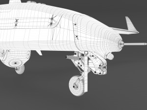 UAV military aircraft drone 3D Model