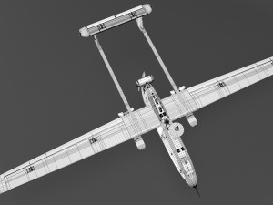UAV military aircraft drone 3D Model