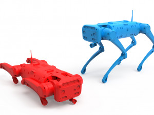 Robot dog 3D Model