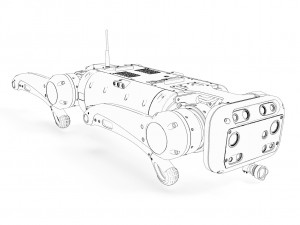 Robot dog 3D Model