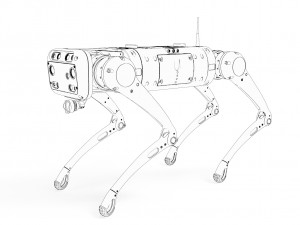 Robot dog 3D Model