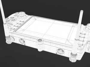 Robot Remote Control 3D Model