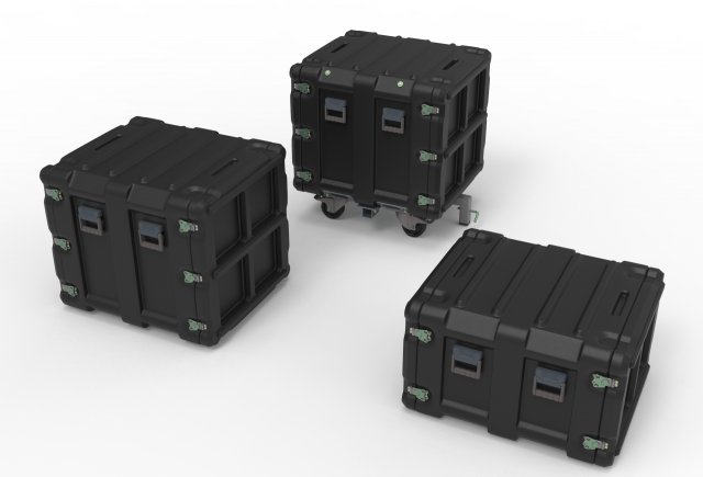 Military Case Modèle 3D .c4d .max .obj .3ds .fbx .stl .blend 