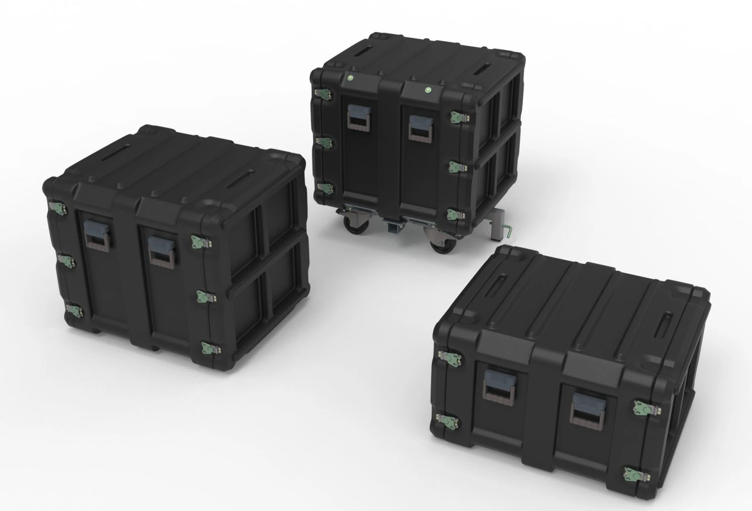 Military Case 3D Model .c4d .max .obj .3ds .fbx .stl .blend