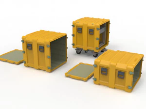 Military Case 3D Model
