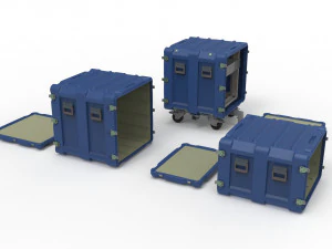 Military Case 3D Model