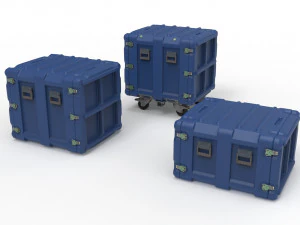 Military Case 3D Model