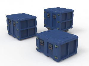 Military Case 3D Model