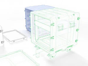 Military Case 3D Model