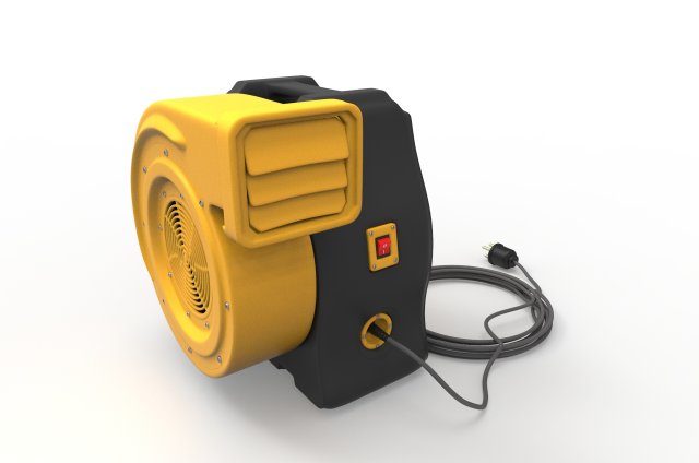 Air Blower Modelo 3D .c4d .max .obj .3ds .fbx .stl .blend 