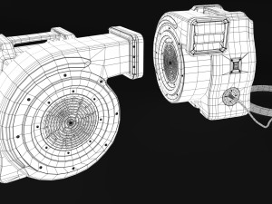 Air Blower Modelo 3D