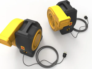 Air Blower 3D Model