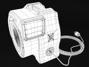 Air Blower Modelo 3D