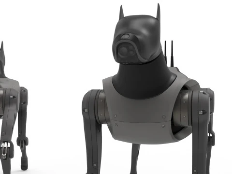 Cyber Robot dog 3D Model