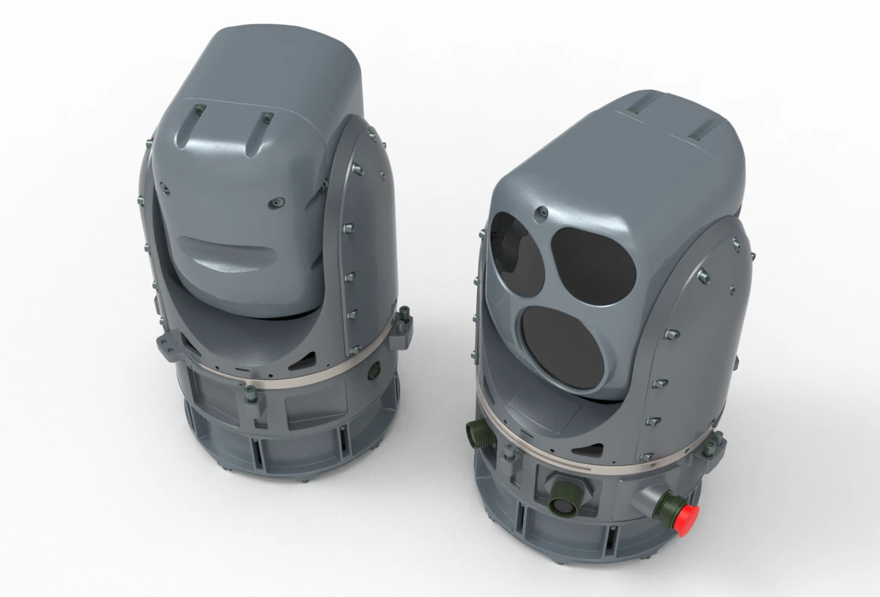 Militaty Thermal Vision Camera 3D Model .c4d .max .obj .3ds .fbx .stl .blend
