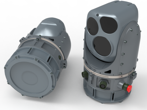 Militaty Thermal Vision Camera 3Dモデル