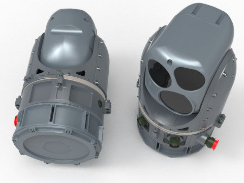 Militaty Thermal Vision Camera 3Dモデル