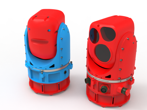 Militaty Thermal Vision Camera 3Dモデル