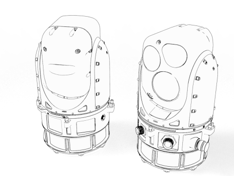 Militaty Thermal Vision Camera 3Dモデル