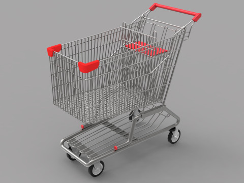 Shopping Cart Model 3D