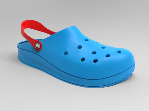 Crocs Shoes Modello 3D