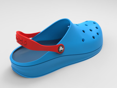 Crocs Shoes Modello 3D