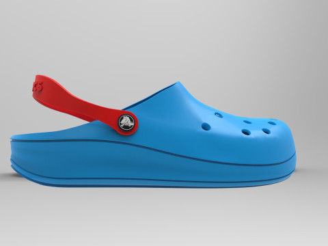 Crocs Shoes Modello 3D